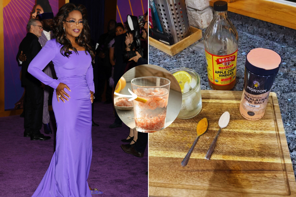 Oprah transformation and Pink Salt ingredients